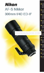 Nikon AF-S Nikkor 300mm f/4D IF-ED Spesifikasi