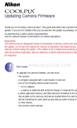 Nikon Coolpix W100 Atualização do firmware