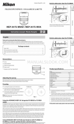 Nikon MEP-30 FS-MOA Руководство по эксплуатации