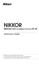 Nikon NIKKOR Z DX 12-28mm f/3.5-5.6 PZ VR Reference Manual