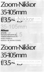 Nikon Zoom-Nikkor 35-105mm f/3.5-4.5 Руководство по эксплуатации