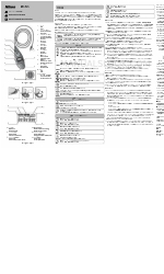 Nikon 25146 - MC EU1 Remote Control Handbuch