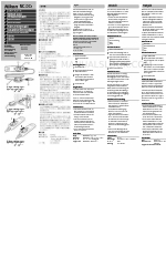 Nikon MC-DC1 Інструкція з експлуатації