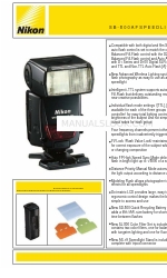 Nikon SB-800 Specification Sheet