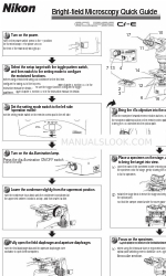 Nikon Eclipse Ci-E Skrócona instrukcja obsługi