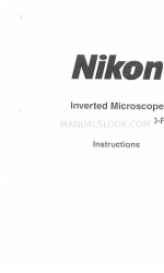 Nikon Eclipse TS100-F Manuel d'instructions