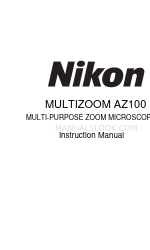 Nikon Multizoom AZ100 Instrukcja obsługi