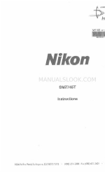 Nikon SMZ745T Руководство по эксплуатации