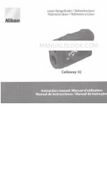 Nikon Callaway iQ Manual de instrucciones