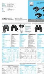 Nikon 7x50 CF WP Compass Product Manual
