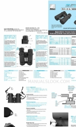 Nikon MONARCH X 10.5x45 DCF Посібник з експлуатації