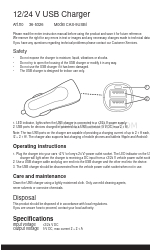 Clas Ohlson CAS-9USBi Mode d'emploi