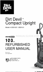 Dirt Devil Compact Upright 사용자 설명서