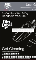 Dirt Devil DDHVWD6V 사용자 설명서