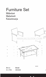 Clas Ohlson 335.843 Інструкція з монтажу Посібник з монтажу