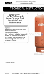 Aerco 340 GAL. Instrukcje techniczne