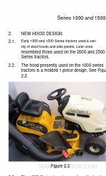 Cub Cadet 1000 Series Manual de serviço