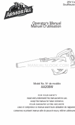 ArmorAll AA20BW Посібник оператора