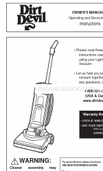 Dirt Devil Lightweight Посібник користувача