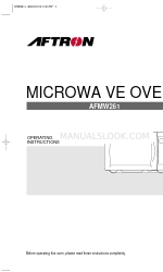 Aftron AFMW261 Manual de Instruções