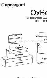 Armorgard OxBox OX05 ユーザーマニュアル