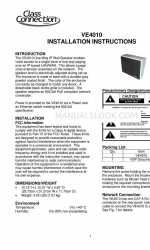 Class Connection VE4010 Istruzioni per l'installazione