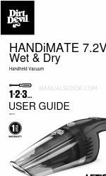 Dirt Devil Wet & Dry DDHV7V Benutzerhandbuch