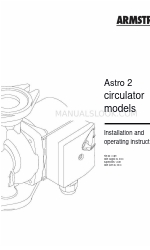 Armstrong Astro 2 Manual de instruções de instalação e funcionamento