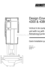 Armstrong Design Envelope 4300 Руководство по быстрой установке