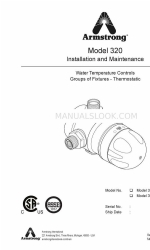 Armstrong 3401 Manual de instalación y mantenimiento