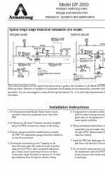 Armstrong GP-2000 Handbuch für Installation, Betrieb und Wartung