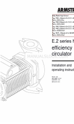 Armstrong E12.2B Manual de instruções de instalação e funcionamento