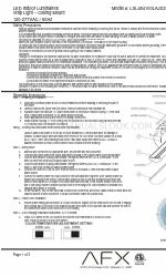 AFX LSL484100LAJD2WH-MSBB Manual