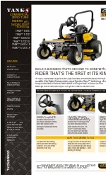 Cub Cadet THE TANK S7237 パンフレット