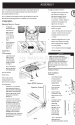 Cub Cadet ZTX4 60 Montaj