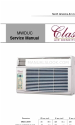 Classic MWDUC08AR Service Manual