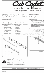 Cub Cadet 19A30024100 Руководство по установке