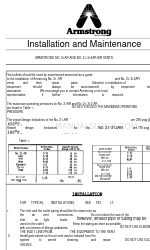Armstrong 21-312AR Installation And Maintenance