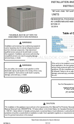 Armstrong Air RP14HP Series Installation And Maintenance Instructions Manual