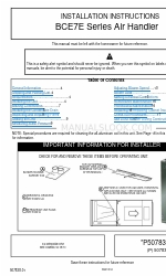 Armstrong Air BCE7E-048 Інструкція з монтажу Посібник з монтажу