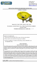 Acorn Safety S0440 Installation, Operation And Maintenance Instructions