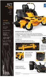 Cub Cadet RZT 50 Specyfikacje