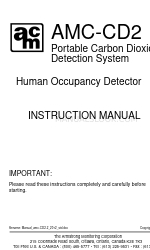 Armstrong Monitoring Corporation AMC-CD2 Manuale di istruzioni