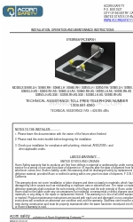 Acorn Safety S0650-RH Installation, Operation And Maintenance Instructions