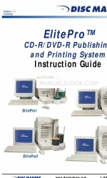 Disc Makers ElitePro4 Manual de instruções