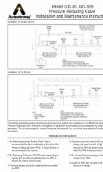 Armstrong-Yoshitake, Inc. GD-30 Instruções de instalação e manutenção