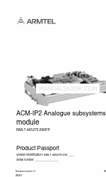 ARMTEL ACM-IP2 Manuale d'uso