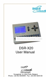 DiscoSmash DSR-X20 Manuale d'uso