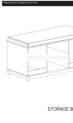 Classic Brands STORAGE BENCH 100-008-130 Посібник користувача та інструкція з монтажу