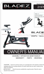 BLADEZ VeloPro HW3018B Benutzerhandbuch